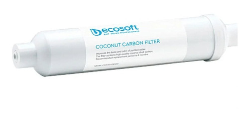 Filtro Coconut Carbon 20x10 Ecosoft - Voens