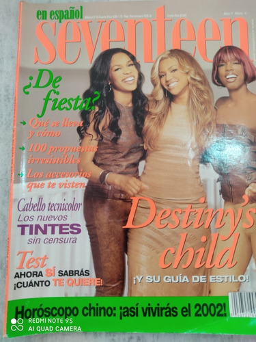 Revista En Español Seventeen Destiny's Child