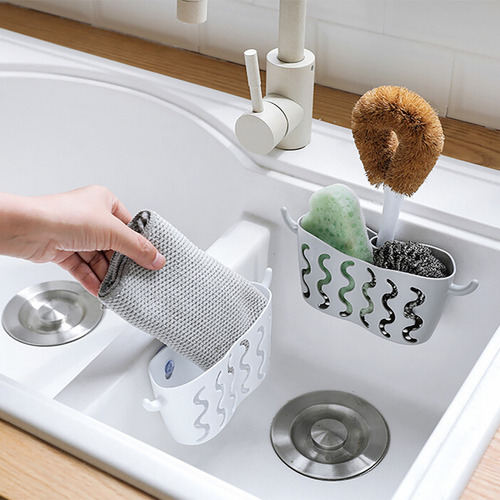 T Estante Para Paños De Cocina, Esponja Con Ventosa,