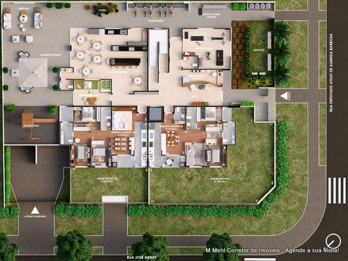 Imagem 5 de 26 de Apartamento Com 3 Dormitórios À Venda Com 88.25m² Por R$ 718.000,00 No Bairro Boa Vista - Curitiba / Pr - M2bv-nhr203
