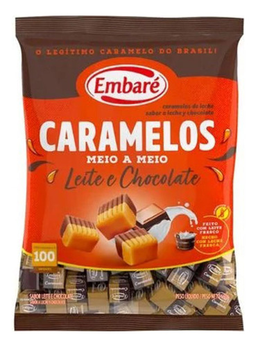 Caramelos Simonetto De Chocolate Y Leche Caja De 95 U