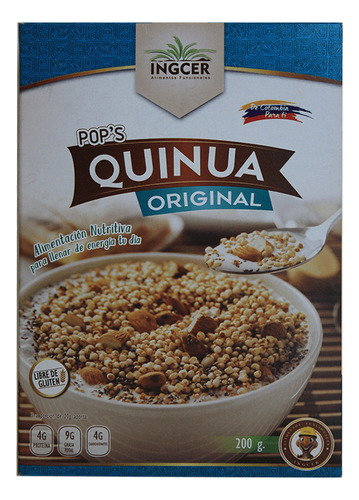 Cereal Ingcer Quinua Original X 200gr