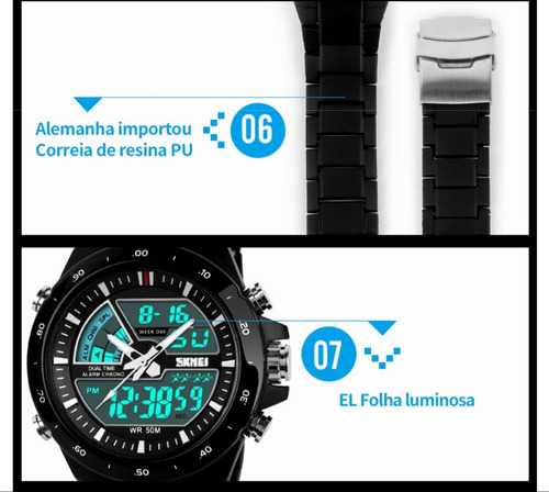 Skmei 1016Fantástico Produto De Alto Valor...