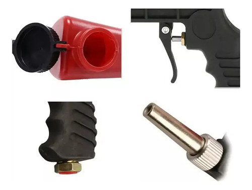 Máquina De Limpieza Neumática Portátil Con Pistola De Arena