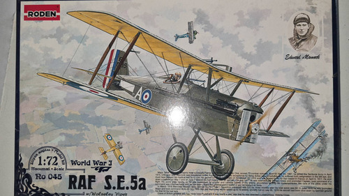 Roden Raf S.e.5a 1/72 045 Rdelhobby Mza