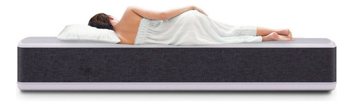 Cama Europea Cic Ortopedic 2 Plazas Color Gris