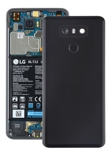 Tapa Trasera Lente De Cámara Y Sensor De Huellas Para LG G6