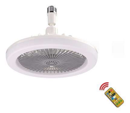 Lámpara De Techo Led Regulable Y Ventilador Multifuncional