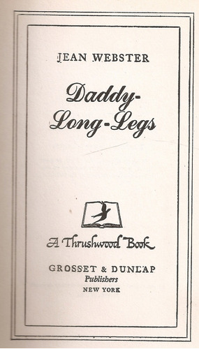 Daddy Long Legs - Webster - Gosset & Dunlap