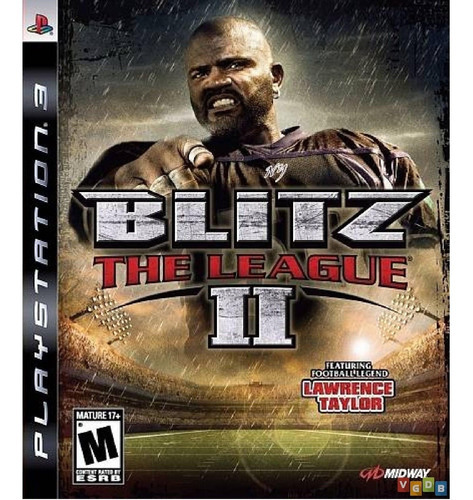 Game Blitz The League 2 Ps3 Media Physice Playstation Midway