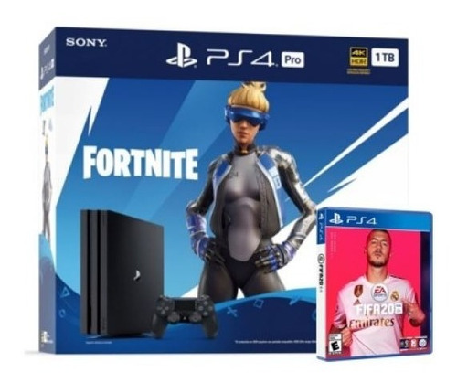 Sony Playstation Ps4 Pro 1tb Fortnite Neo Versa + Fifa 20