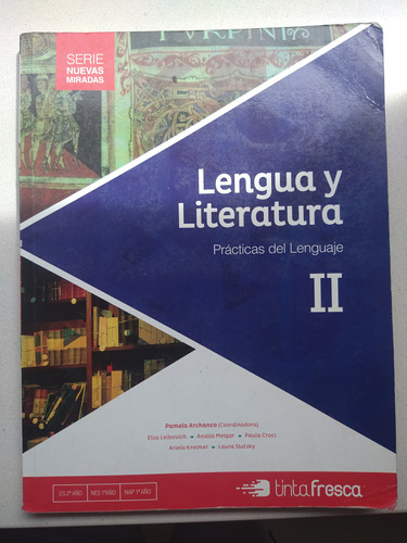 Libro Lengua Y Literatura Prácticas De Lenguaje Tintafresca