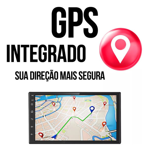 Kit Central Multimidia Android Mercedes Ml 2006 A 2010 Gps