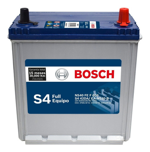 Imagen 1 de 4 de Bateria Bosch S4 Ns40 Full Equipo - Spark - I10 - Picanto
