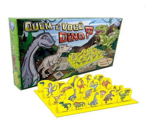 Jogo Quem É Você, Dino? - Pais E Filhos