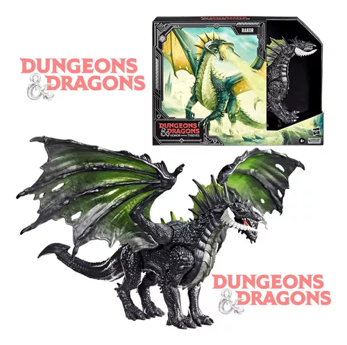 Dungeons & Dragons Black Dragon Rakor D&D Dragon Toy Action Figure