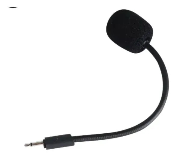 Microfone Compativel Fone Jbl Quantum 100 Q100p 350 Q350 Preto