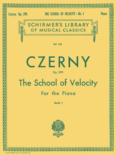 Book : Czerny School Of Velocity For The Piano, Op. 299 -...