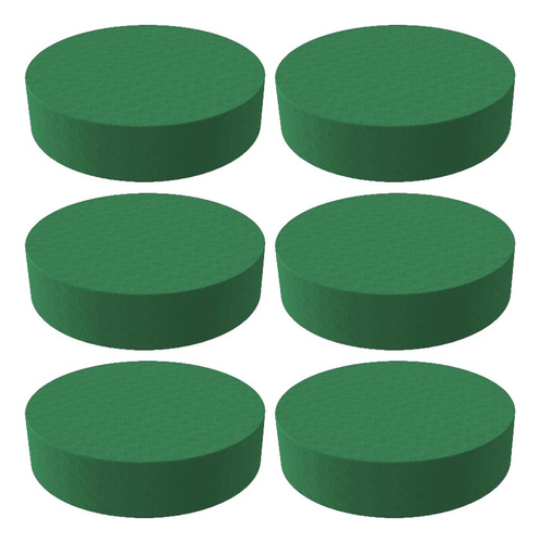 Suporte Para Blocos De Tijolos Redondos 16,5 Cm X 4 Cm Verde