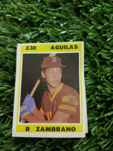 1975 Béisbol Profesional Venezolano R Zambrano #230