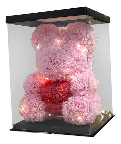 Regalos Del Día De La Madre Del Oso De La Flor Flores Rosa