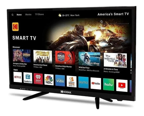 Imagen 2 de 7 de Smart Tv 32 Pulgadas Hd Kodak Smartvision Led 32 110v/240v