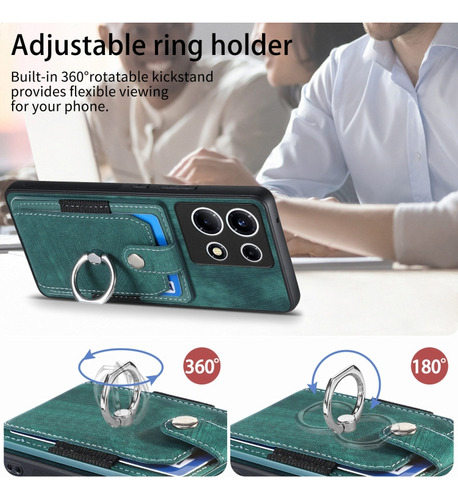 Pzz Funda Tipo Tarjetero Para Infinix Note 30/hot 30i