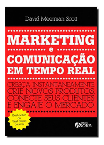Livro Marketing E Comunicação Em Tempo Real