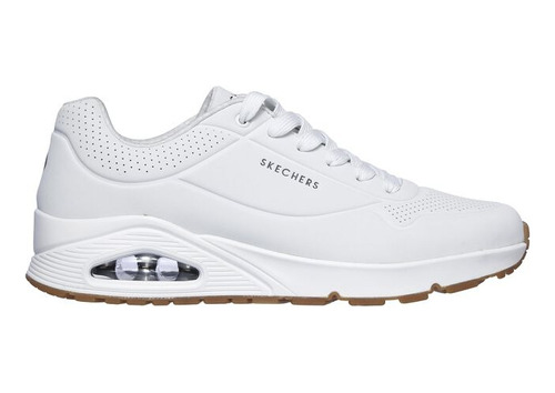 Tenis Skechers Uno-stand On Air Blanco Caballero 52458