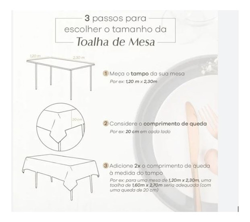 Toalha Mesa Retangular 8 Lugares Jacquard Dominic Marrom