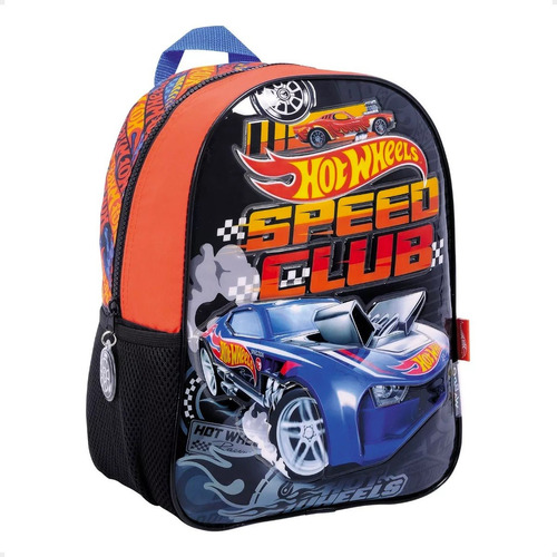 Mochila Jardin Hot Wheels Speed Club 12 Pulgadas 32x25 Cm