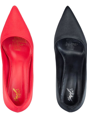 Kit Zapatillas De Tacón Alto Cromado