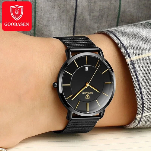 Reloj De Cuarzo Para Hombre Cooperson 701 Rose Shell White M