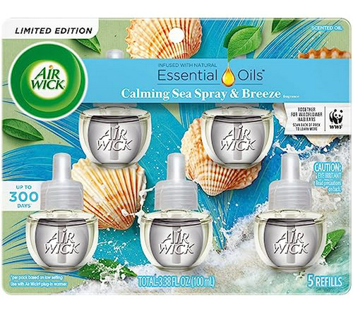 Recambio Aromático Air Wick Calmante Mar & Brisa, 5 Uds.