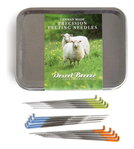 Kit Agujas Alemanas De Vellon Groz-beckert Mas Accesorios