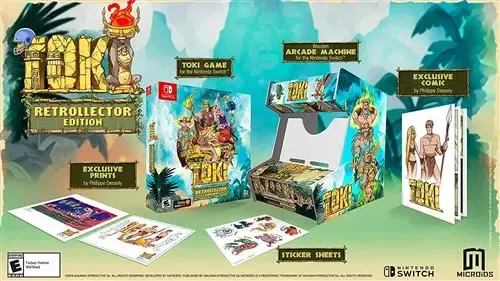Nintendo Switch Nintendo Switch TOKI Retrollector Ed Toki Retrollector Edition Nintendo Switch | Parcelamento sem juros