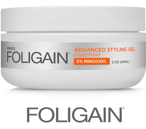 Men's Foligain Gel Modelador Con 5% Minoxidil