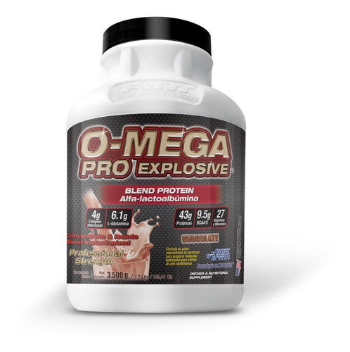 Omega Pro Explosive 3,500 Gr Blend Protein Whey Protein Gca
