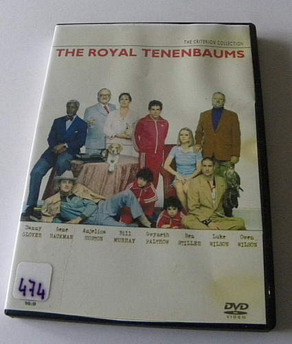 The Royal Tenenbaums - Wes Anderson  - Dvd