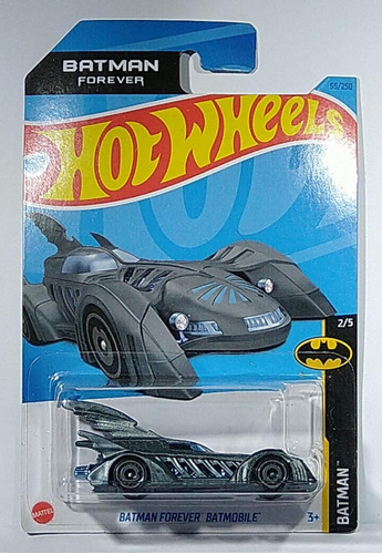 Hotwheels Batman Forever Batmobile Gris Acero