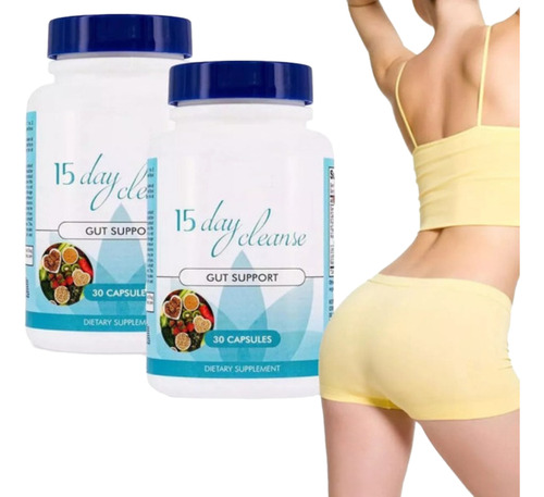 Limpieza Intestinal De 15 Días - Clear Colon X2 Piezas