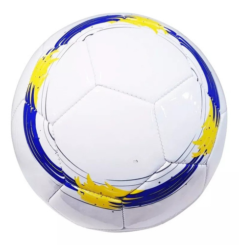 Pelota De Futbol Niños Numero 5 Alta Calidad Color Azul Y Amarillo