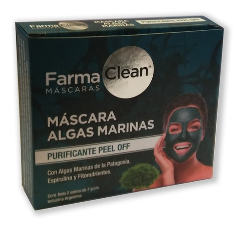 Nueva Farmaclean Máscara Algas Marinas X 1 Estuche. Directo