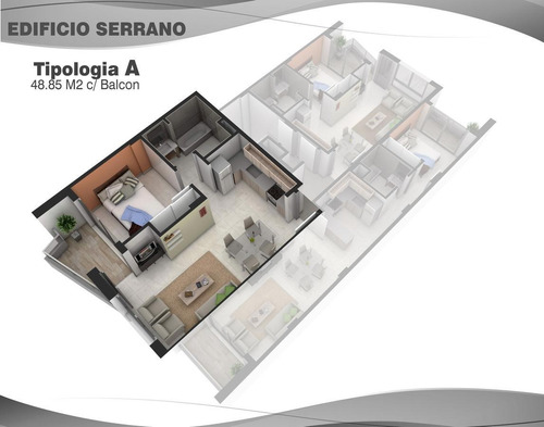Imagen 9 de 20 de Venta Departamento Dos Ambientes Con Doble Balcón A Estrenar Serrano 751 Muñiz