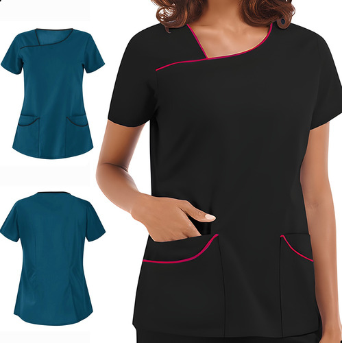 Polera Mujer Scorpi Basics Uniformes Clínicos Varios Colores