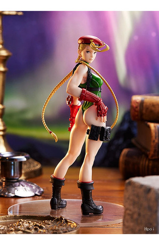 Modelo De Figura De Acción Street Fighter Cammy, Color Blanc