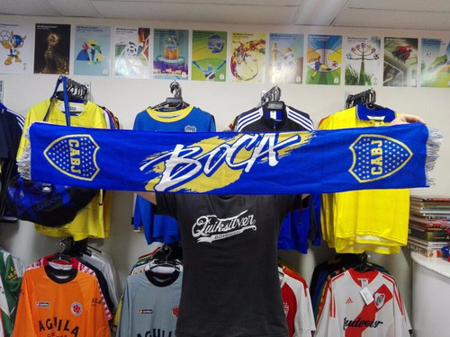 Bufanda Club Atlético Boca Juniors De Argentina Cabj