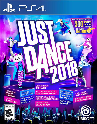 Just Dance 2018 Nuevo Fisico Ps4 Dakmor