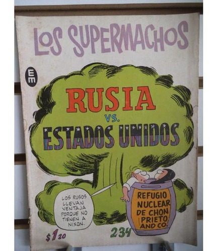 Comic Los Supermachos 234 Editorial Posada Vintage 