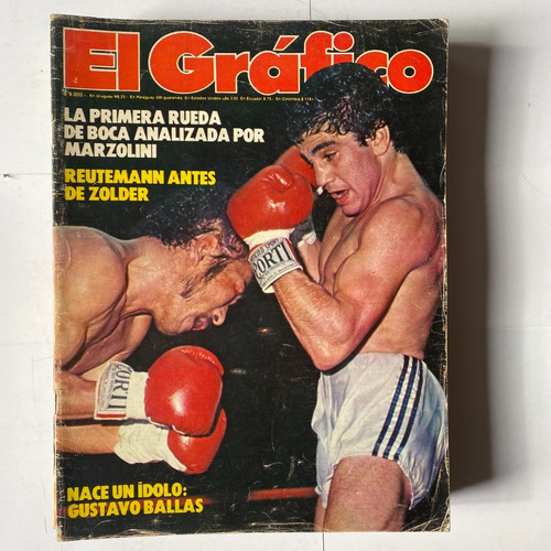 Antigua Revista El Gráfico N° 3214 ,cb 